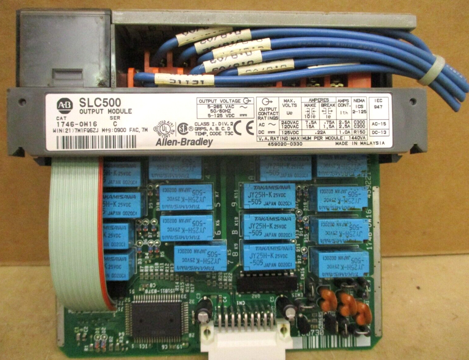 Allen-Bradley SLC 500 1746-P3 Ser A 1747-DCM 1747-SDN 48678GN