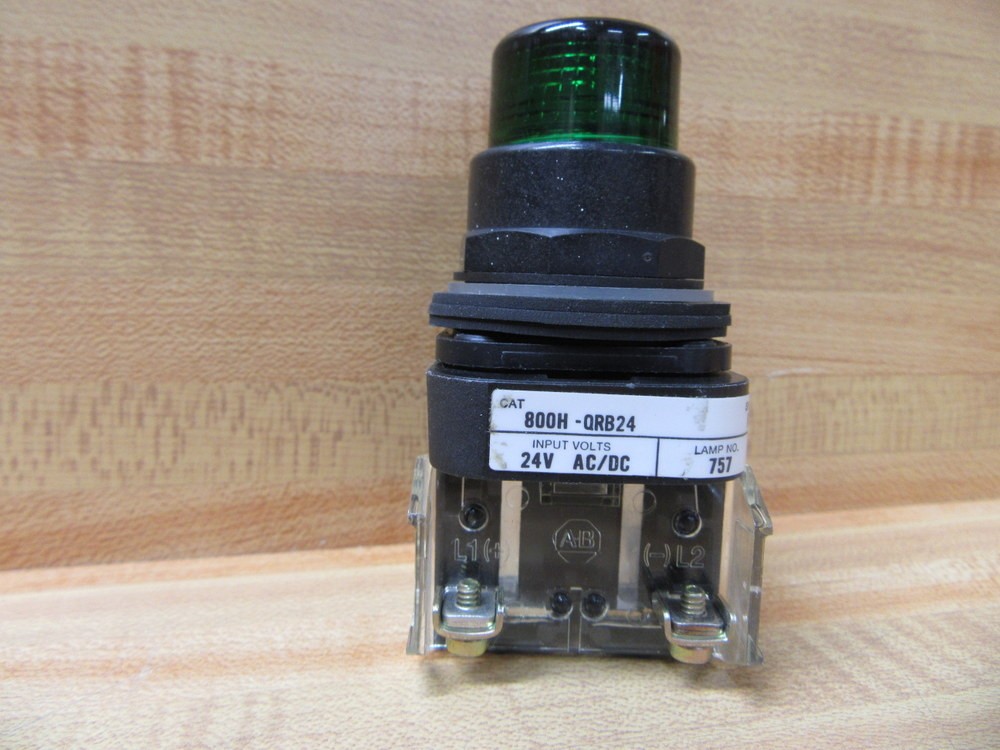 Allen Bradley 800H-QRB24G Pushbutton 800H-QRB24 (Pack of 3)
