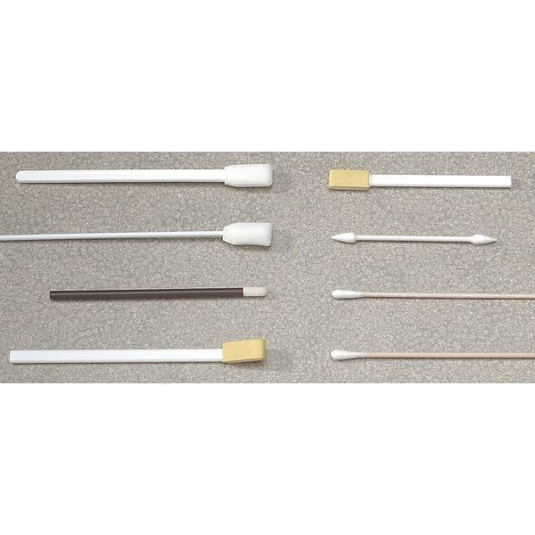 Techspray 2313-30Pk Cotton Swab, Dbl Tip, 1/8 X 3-1/4 In, Pk30