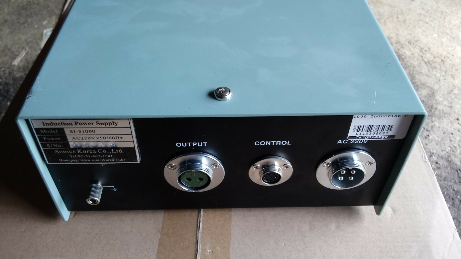 30 day WARRANTY Sonics Korea Make Tech SI-31000 Induction Power Supply NO CABLES