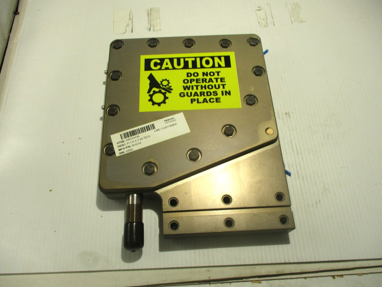 NEW BTM COMPANY AIR TOGGLE PRESS P-1-H-X1.50 P/N 001519