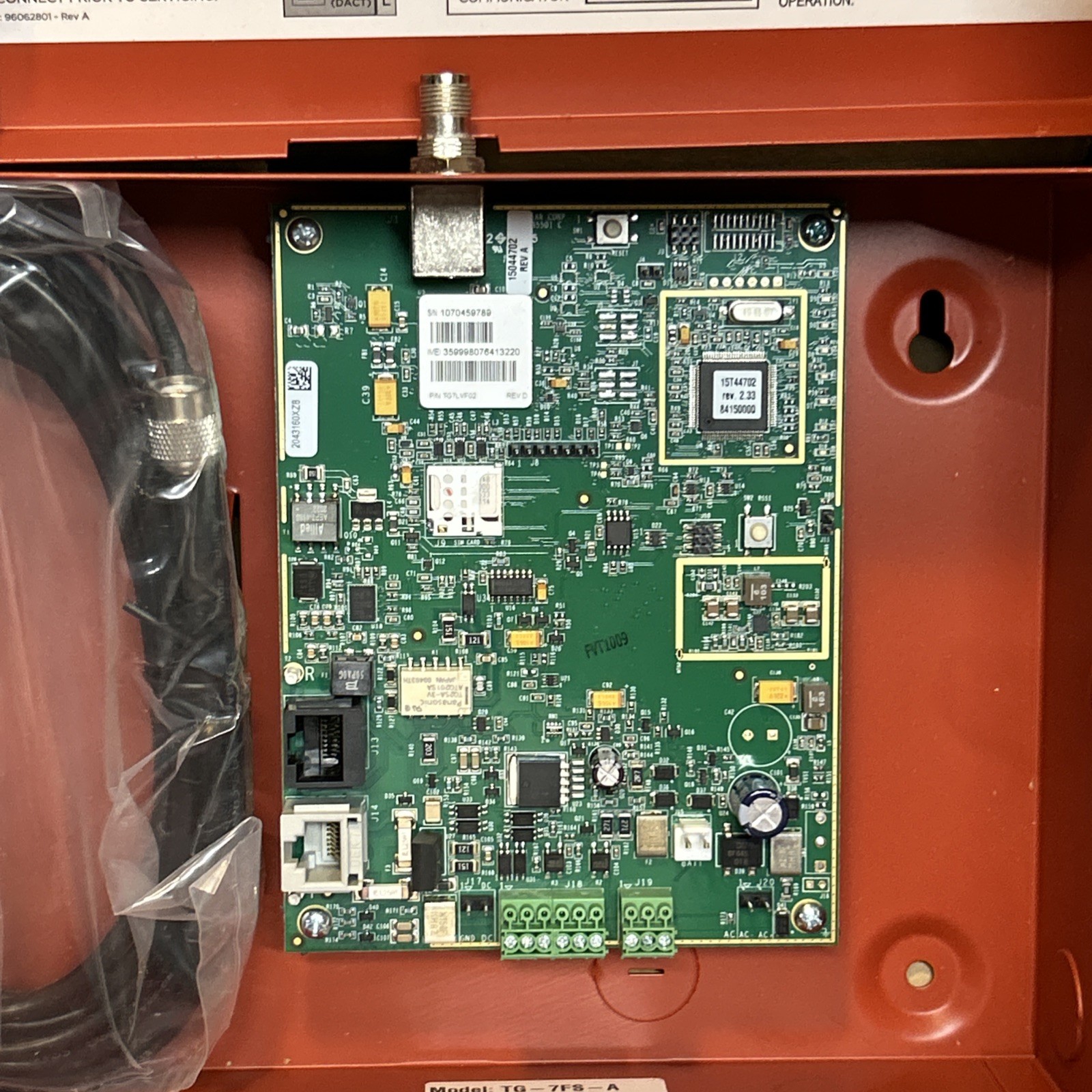 Telguard TG7LVF02 Universal Commercial Fire Cellular Verizon LTE. NEW!!