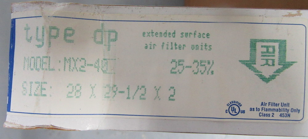 AirGuard MX2-40 Filter MX240 (Pack of 5)