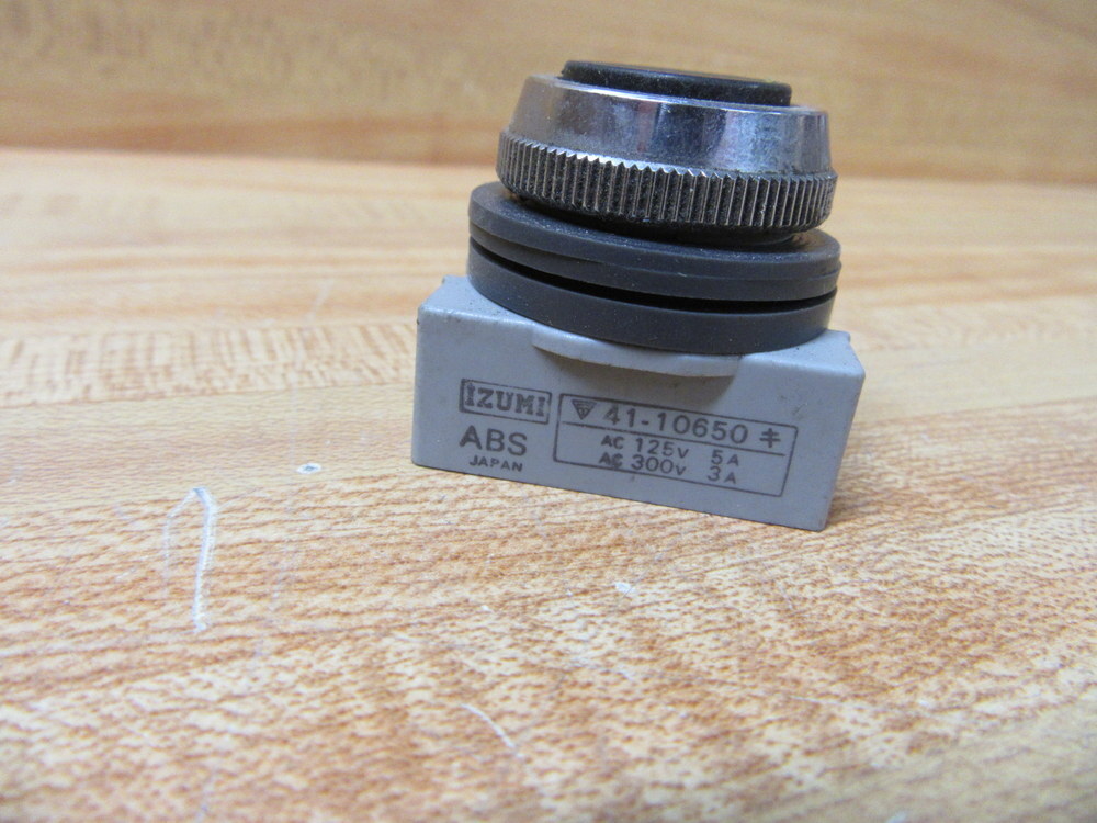 IDEC ABS Black Push Button (Pack of 4)