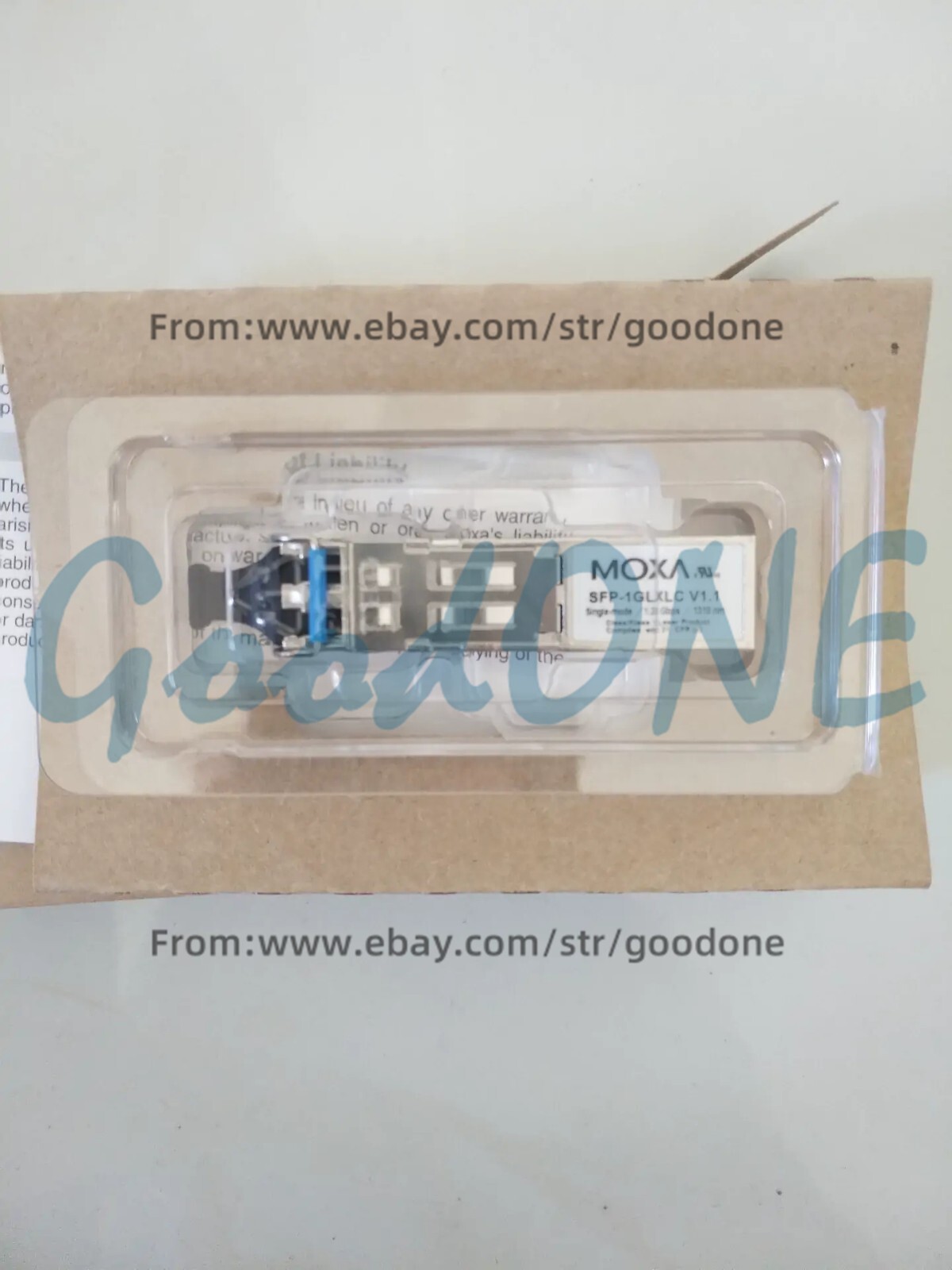 1PC NEW Moxa SFP-1GLXLC-T Gigabit Ethernet SFP Module