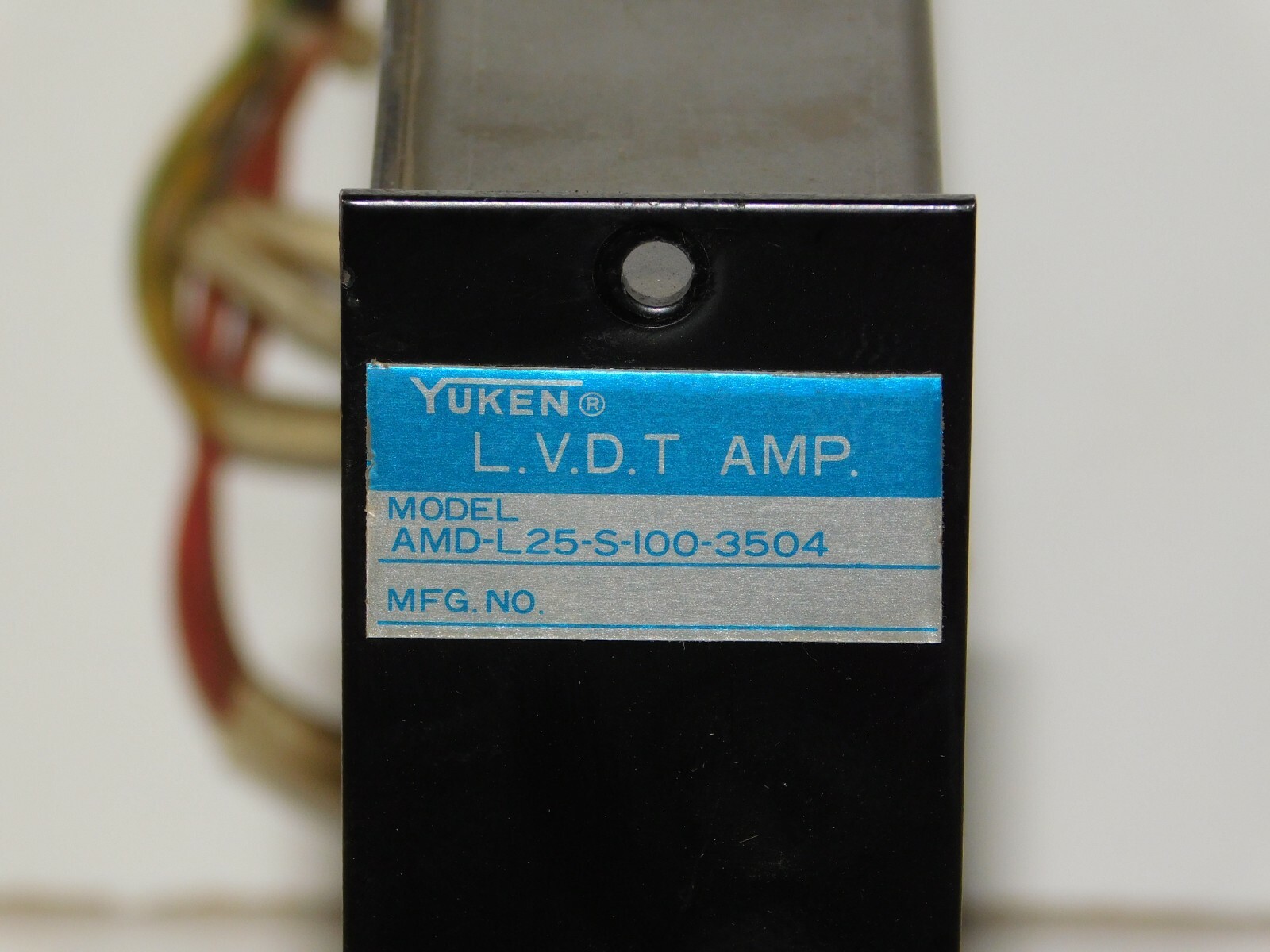 Shinko Electric AMD-L25-S-100-3504 Yuken LCDT Industrial Machine Control Module