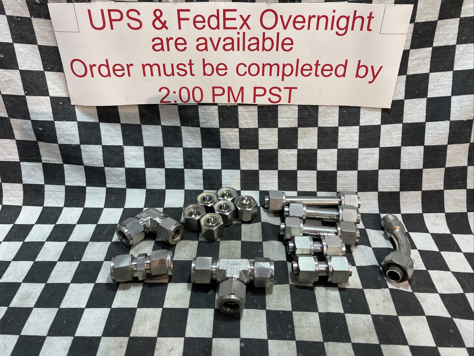 SWAGELOK SS-810-3 SS-810-6 SS-810-9 SS-810-CP, UNION PORTS 1/2″ LOT OF 15#1176Z9