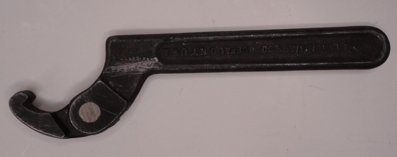 J.H. Williams USA Adjustable Hook Spanner 471 Wrench 3/4″ – 2″ P11B