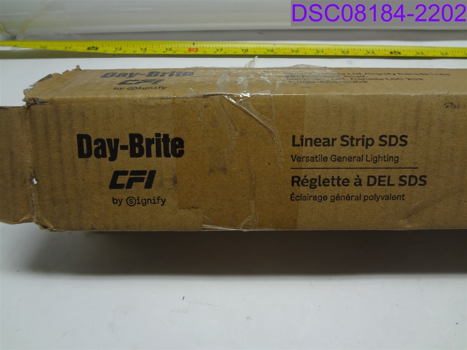 Day-Brite 4′ Linear Selectable Strip Light 2430/3640/4850L SDS42448L8CST-UNV-DIM