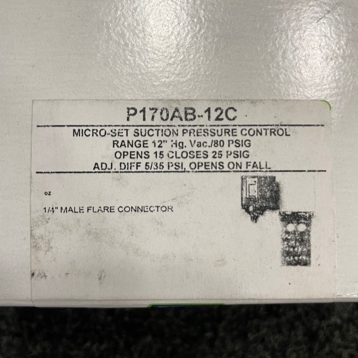 PENN Micro-Set Suction Pressure Control P170AB-12C