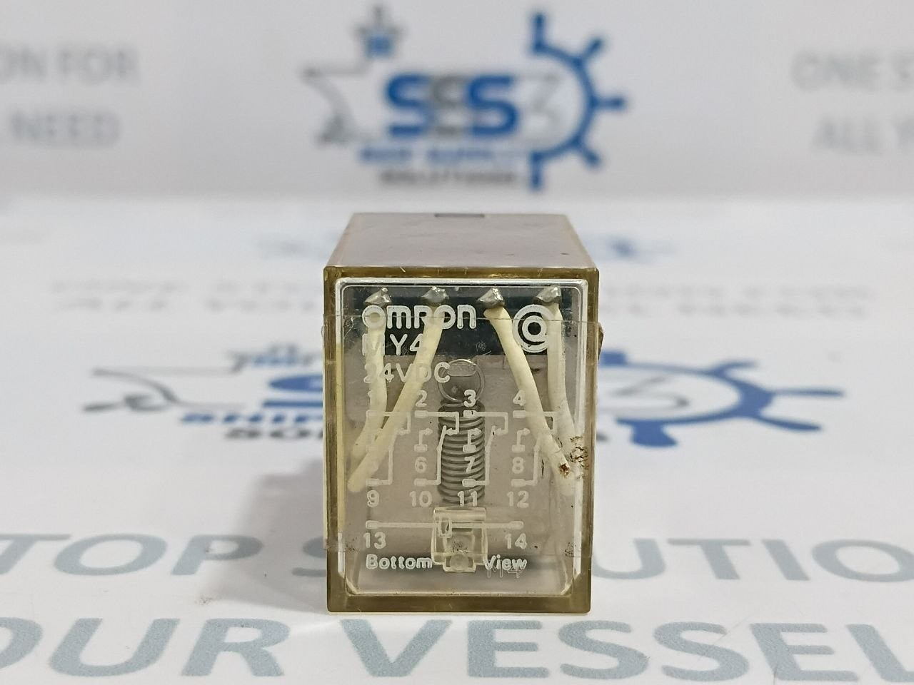 Omron MY4 24VDC Relay 5A 240VAC 5A 28VDC (Unused New)