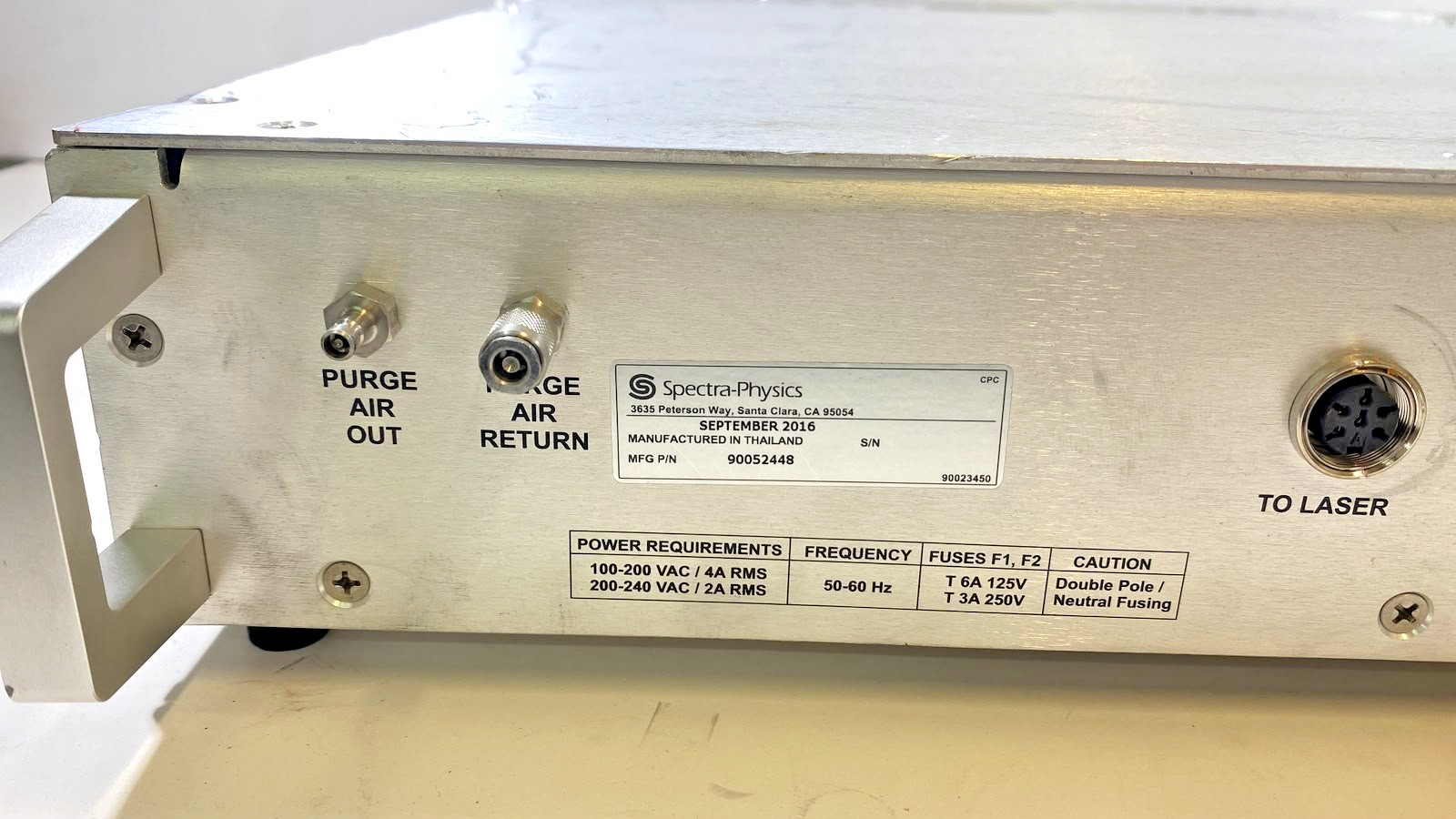 ✅ SPECTRA-PHYSICS 90052448 POWER SUPPLY