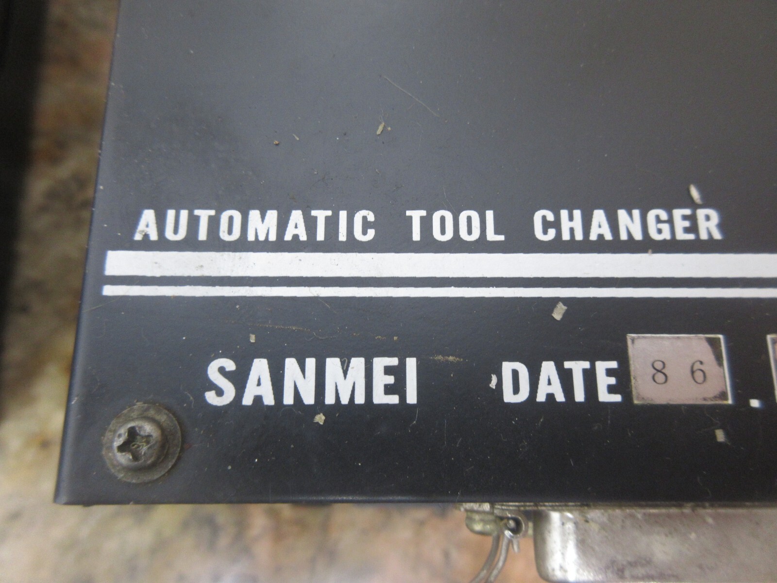 SANMEI AUTOMATIC TOOL CHANGER ATC-10E CONTROL WARRANTY EACH 1