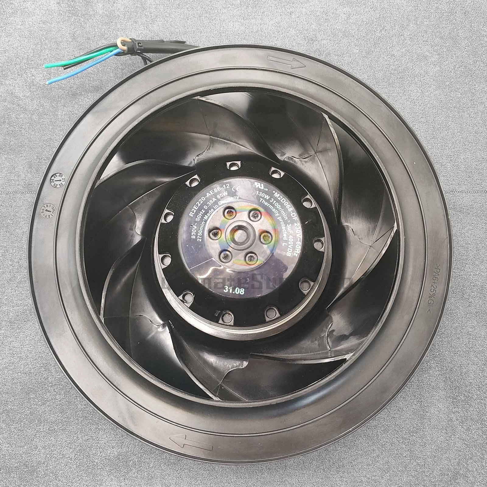 1PC New Fan R2E220-AE86-12 230V 50Hz 85W 4 Wire Centrifugal Fan