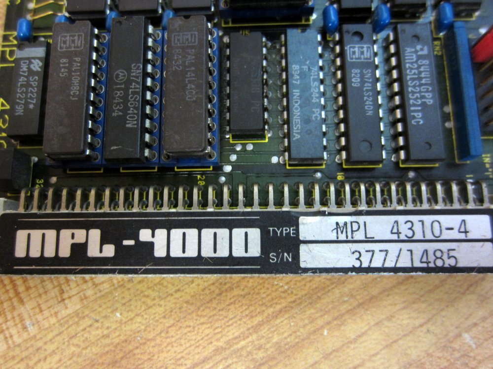 Schellenberg Electronic MPL 4310-4 MPL-4000 Card MPL 4310