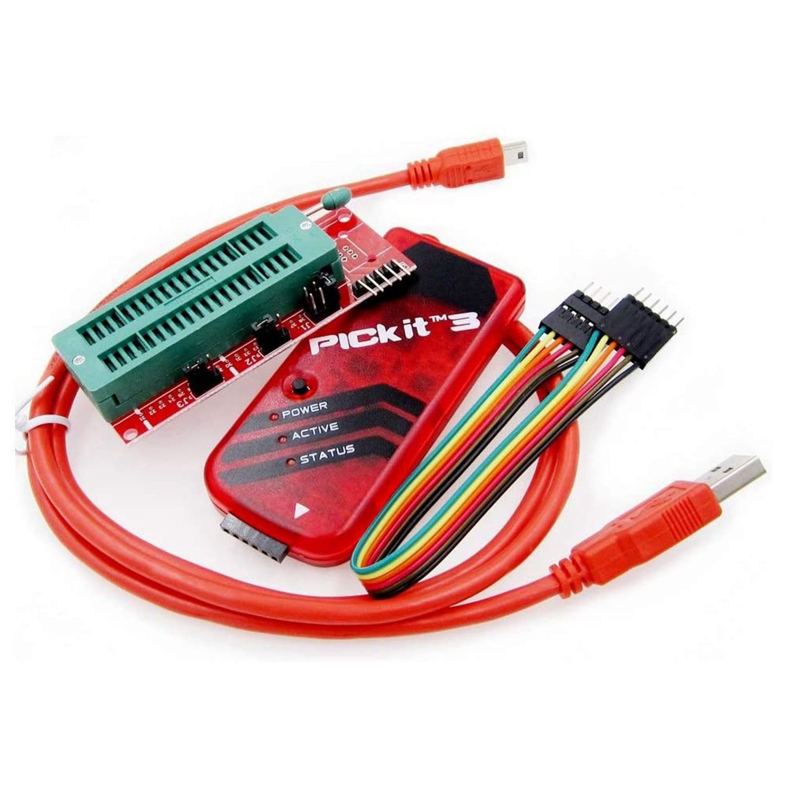 3X PICKIT3 Programmer + PIC ICD2 PIC Kit 2/3 Programming Adapter Universal9727