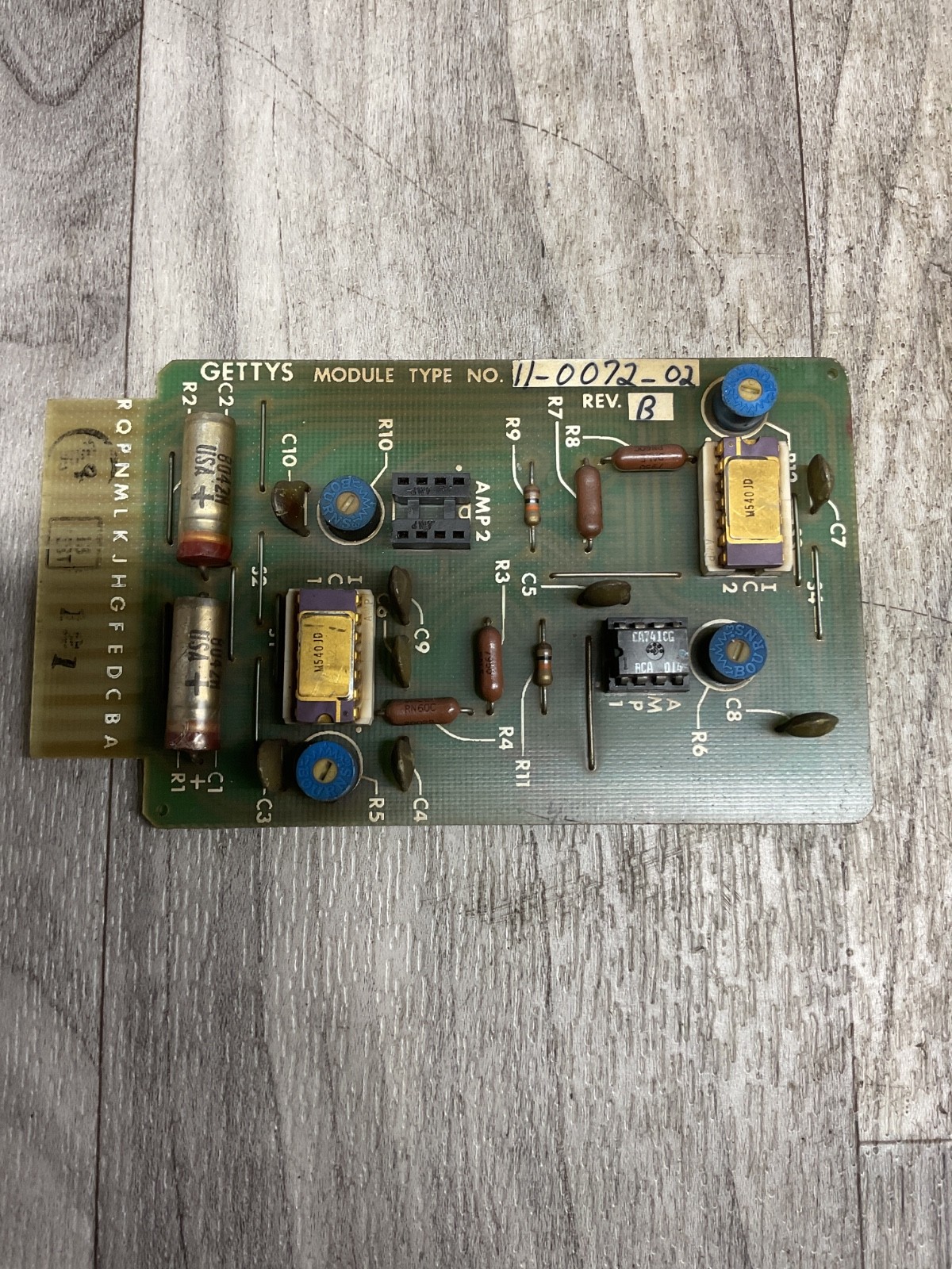 Gettys Control Boards 305-004-0001 *FREE SHIPPING* #4064C49