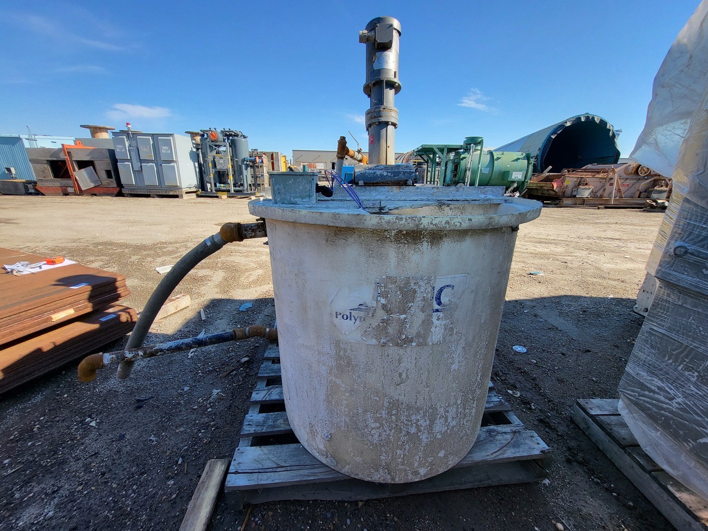 APPCOR CYB-25 Lime Slurry Mixing Tank w/ Agitator – Chemical Mixers