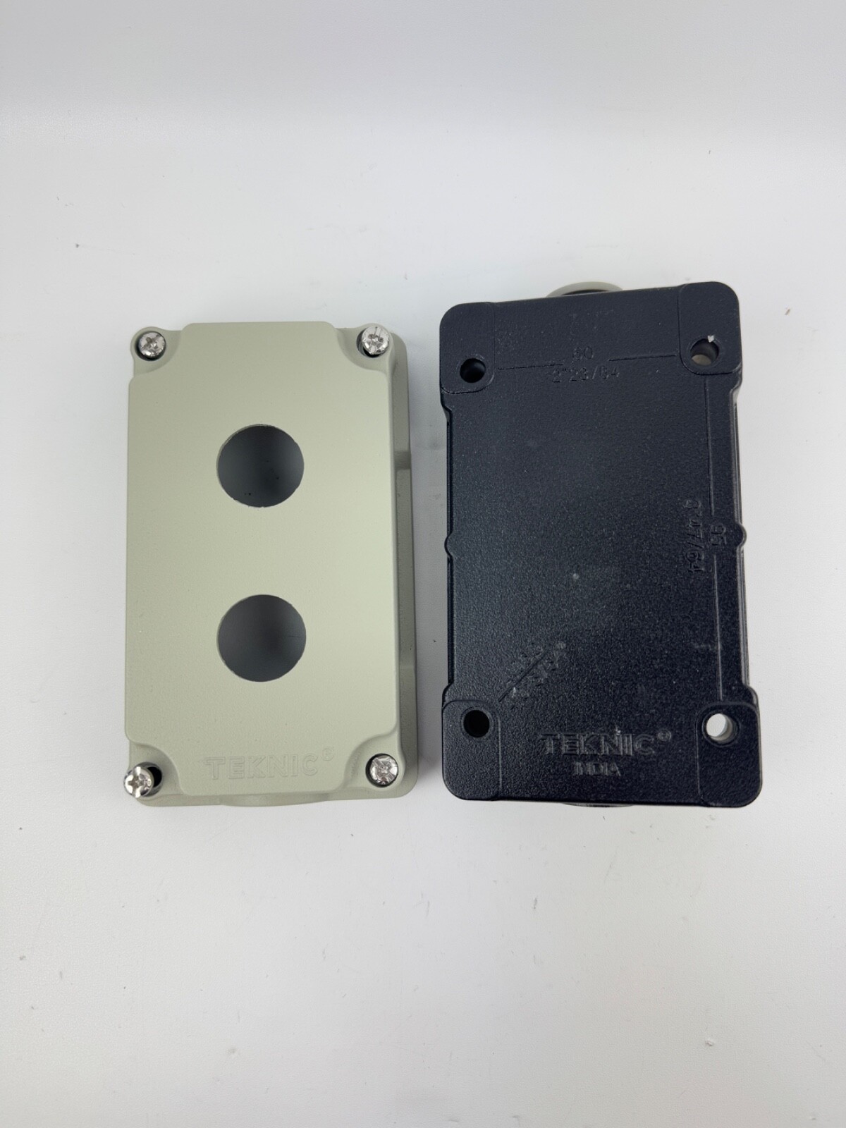 Altech Corp 2014C13 PDC Aluminum Enclosure for 2PB black/pebble gray
