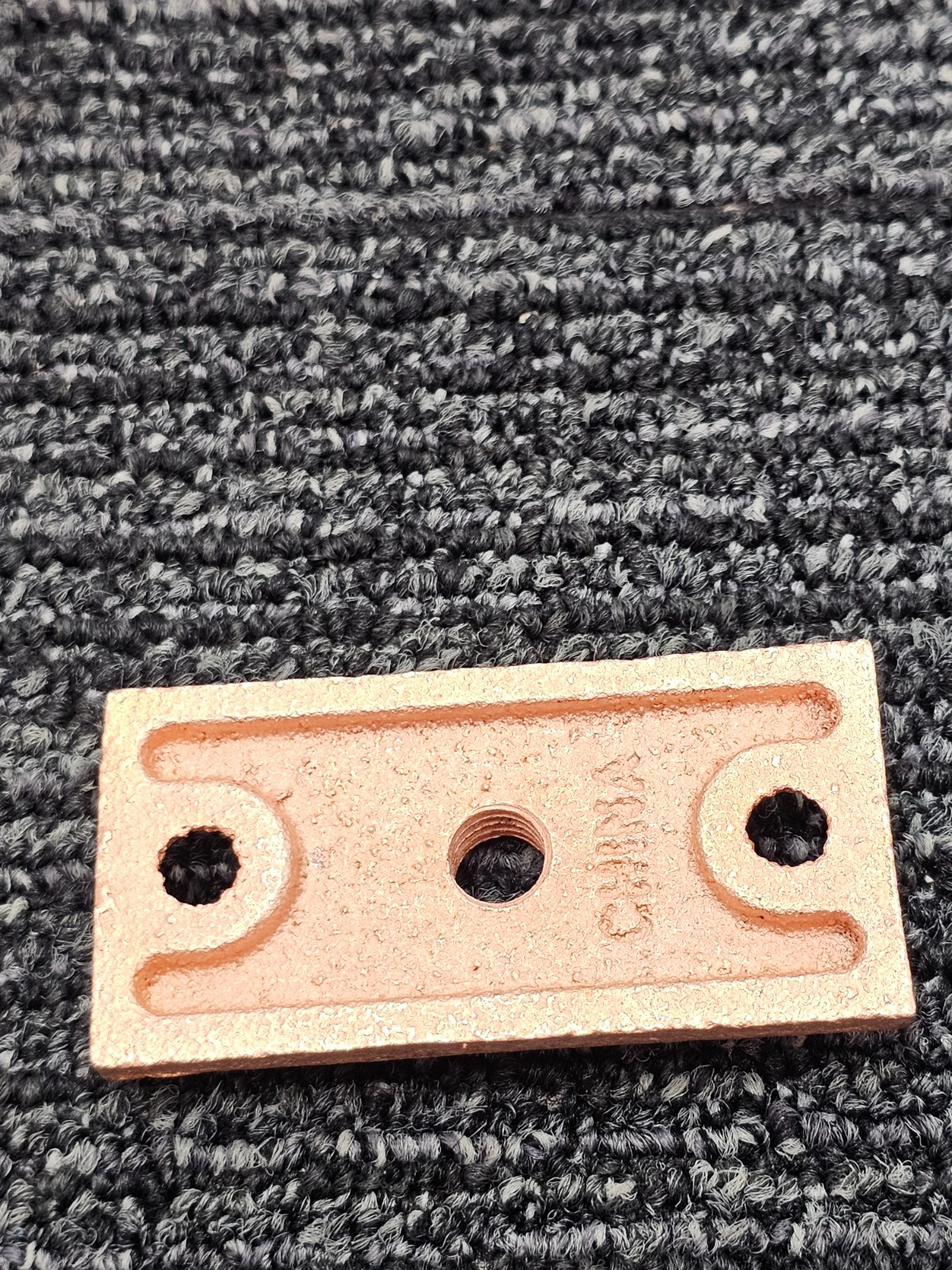 (QTY 5) 3/8 Inches Copper Pipe Support Ceiling Plate fits Oatey