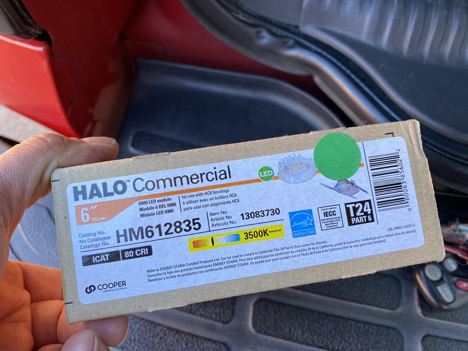 Halo Commercial 6” Led Module HM612835 NEW