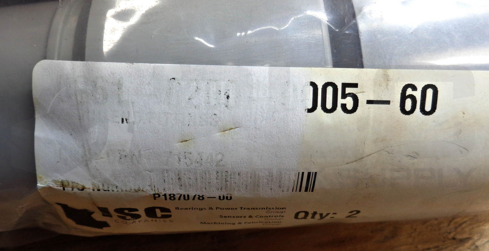 SEALED BAG OF 2 NEW ISC 0361-0200-0005-60 HOSE CUFF