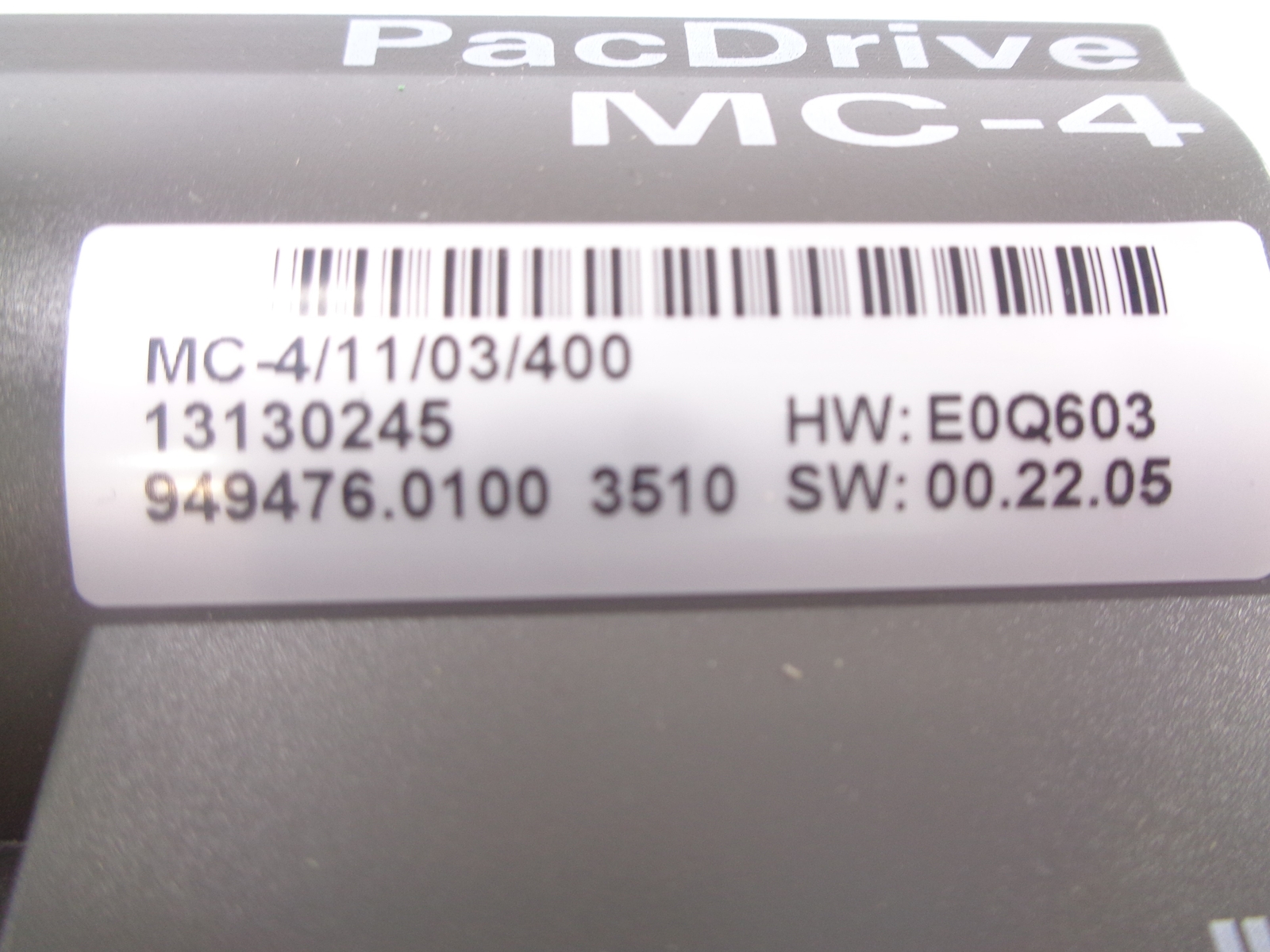 SCHNEIDER ELECTRIC MC-4/1103/400 UNMP