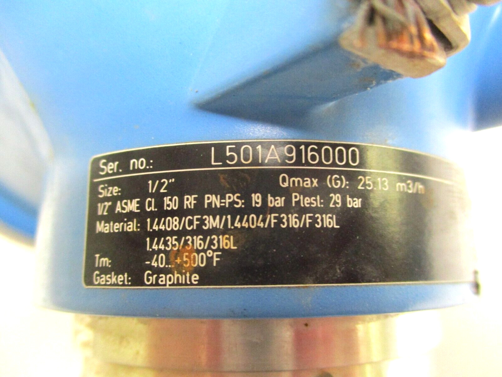 ENDRESS HAUSER 1/2″ 150, PROLINE PROWIRL-F-200 VORTEX FLOW METER, 7FB15-57D0/0