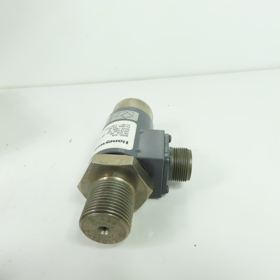 Honeywell 3124-15K Fatigue Rated Load Cell 15000 lbs Range 10VDC Excitation NEW