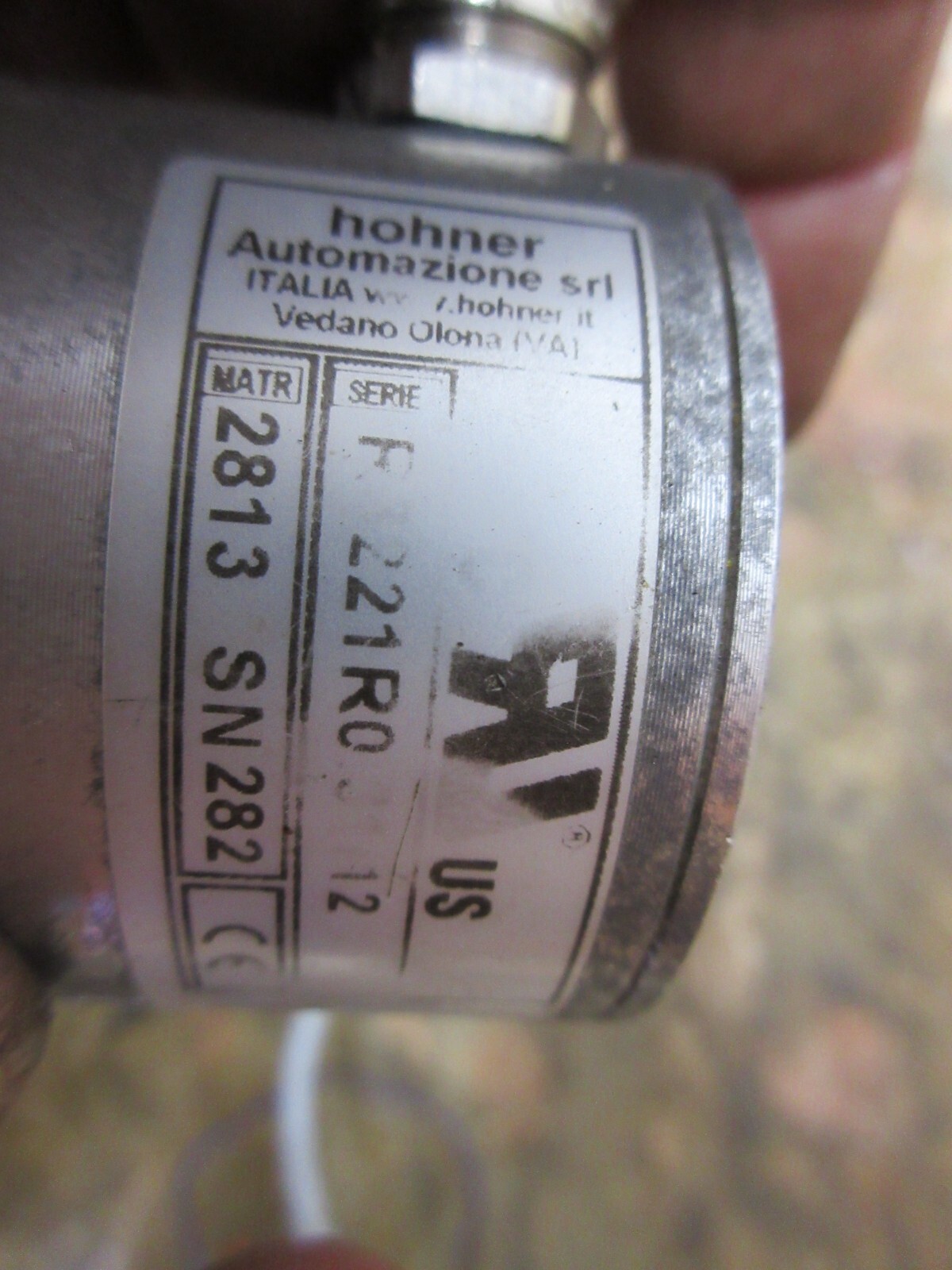 HOHNER AUTOMAZIONE SRL 2813 SN282 CNC ENCODER 2813SN282