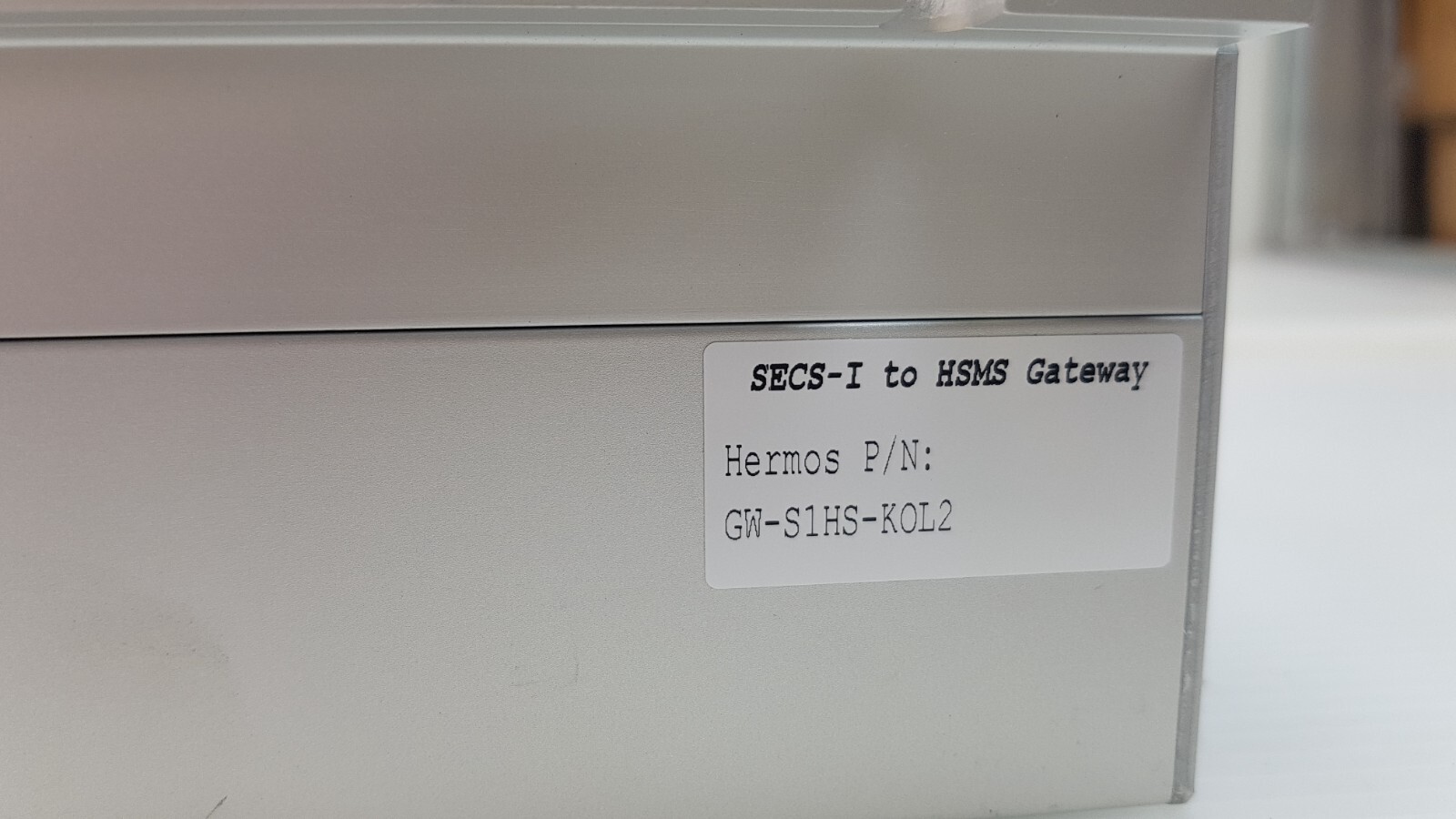 BROOKS AUTOMATION HERMOS GW-S1HS-KOL2, SECS-I to HSMS LON2XS