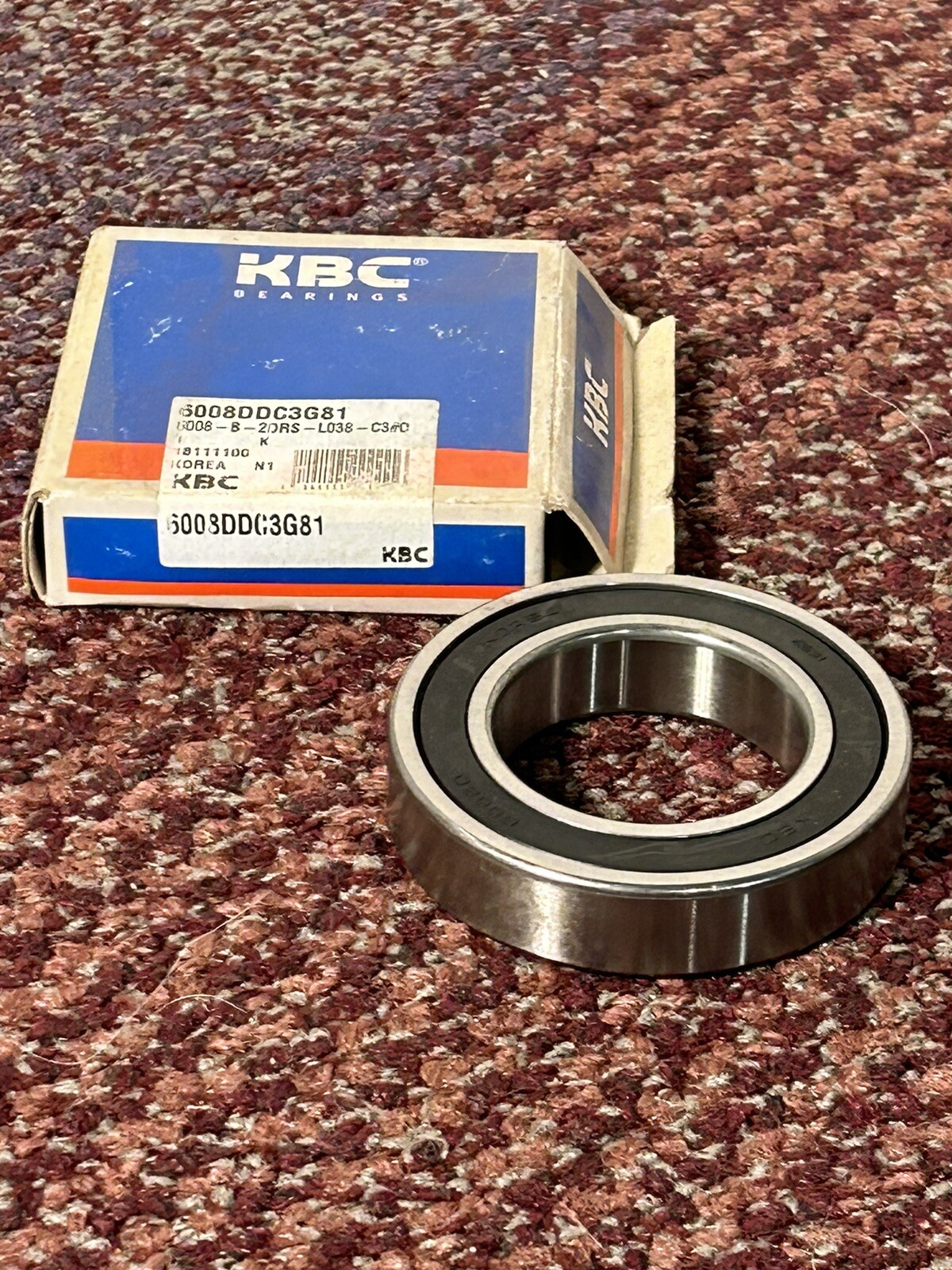 Four (4) KBC 6008-B-2DRS-L038-C3#0