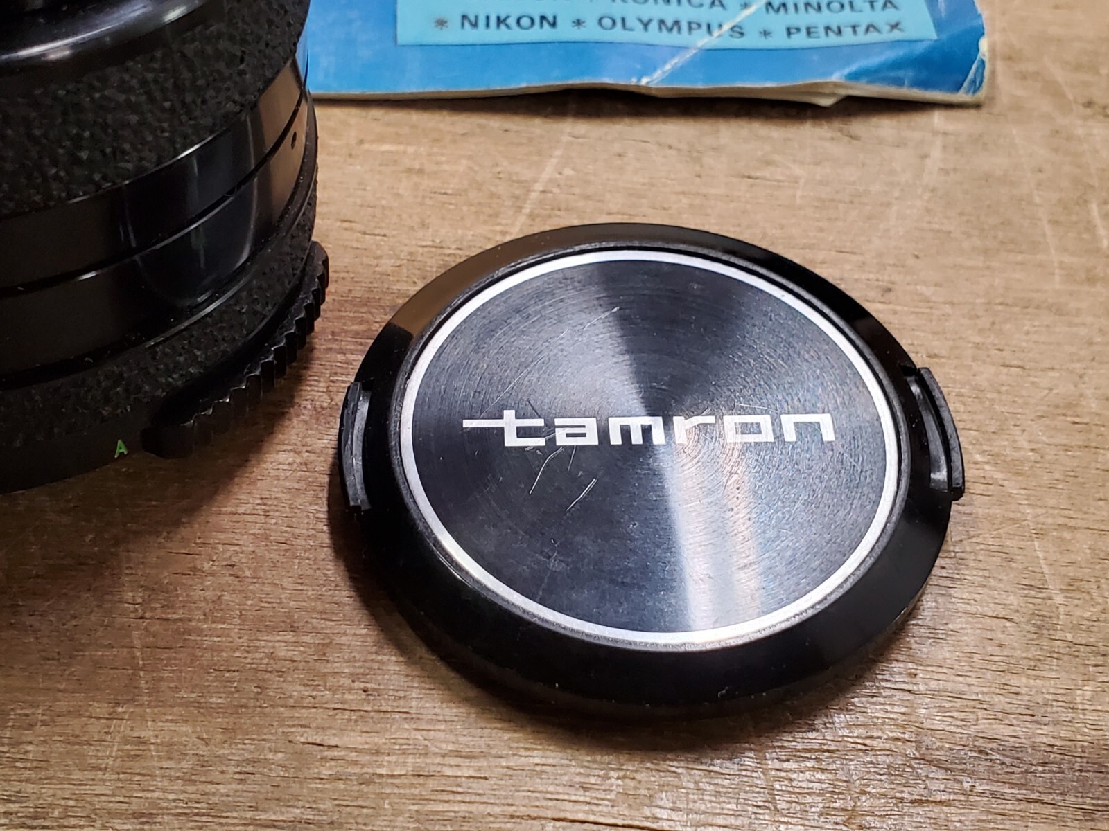 Tamron F System 28mm F/2.8 Automatic Wide Angle Lens, M42 Mount, 52mm, Caps