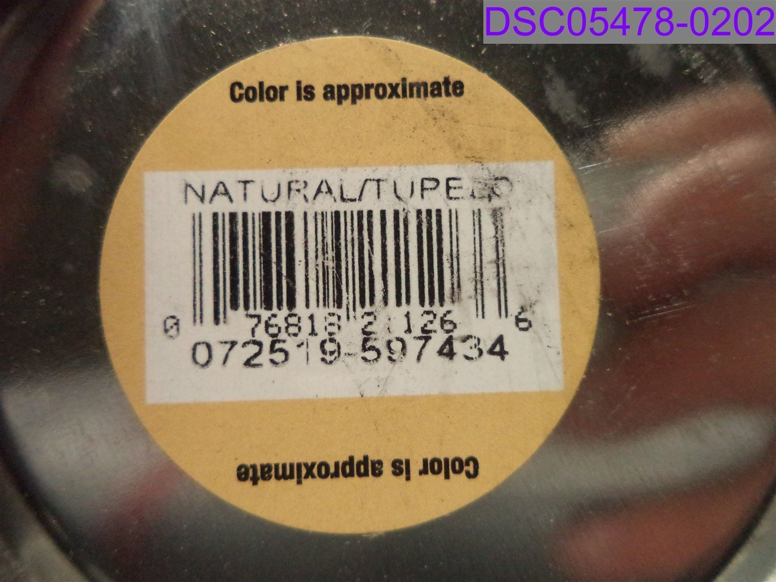 DENTED CAN 23oz Can Famowood Wood Filler Natural P/N 072519-597434