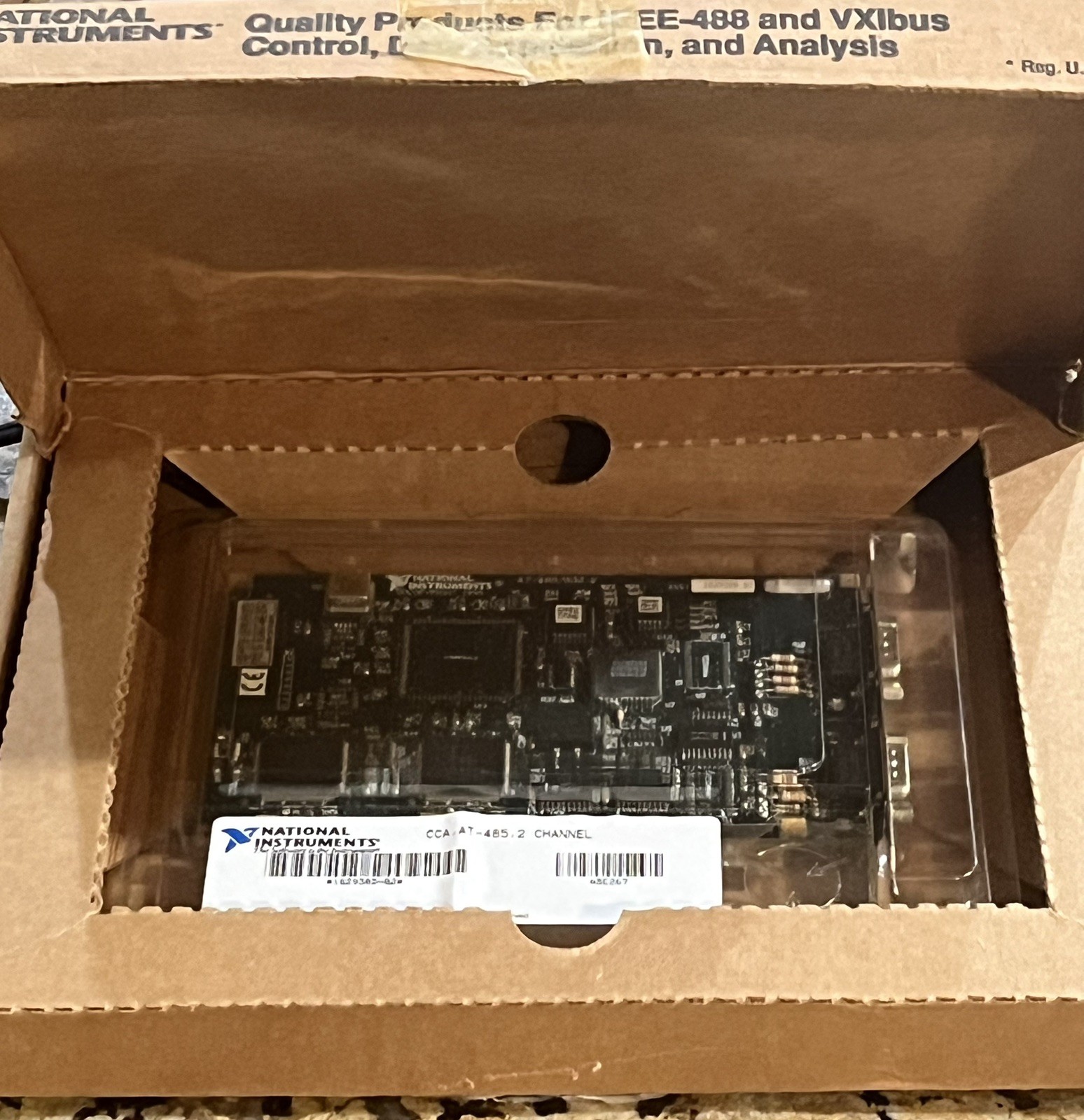 New National Instruments PCI-232/485.2CH