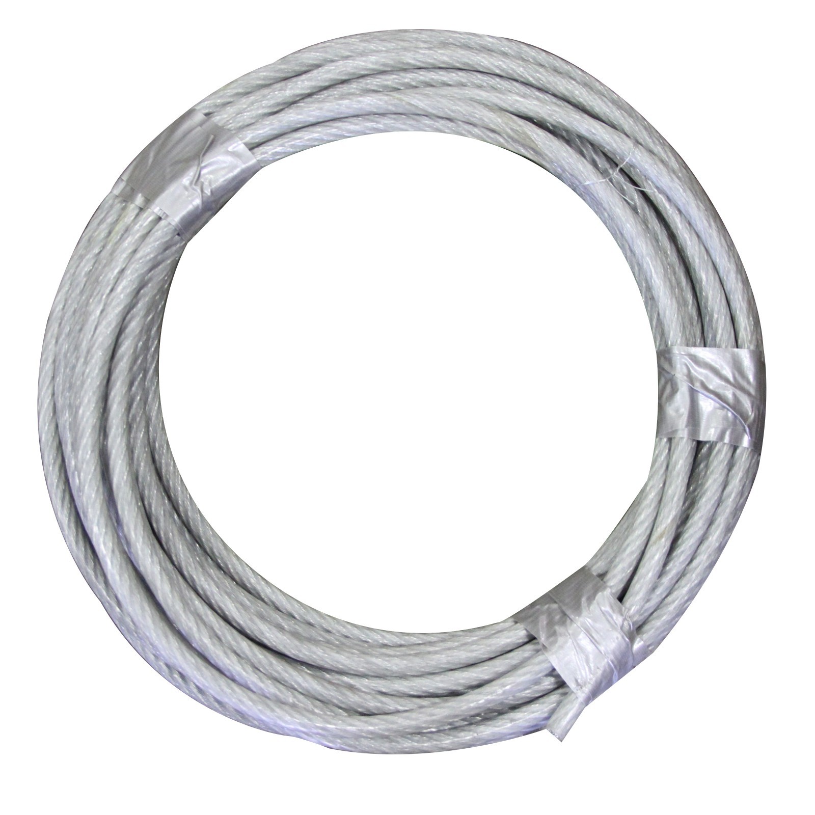 1/16-3/32″ x 100′ Vinyl Coated Galvanized Aircraft Cable 7X7 Wire Rope Control