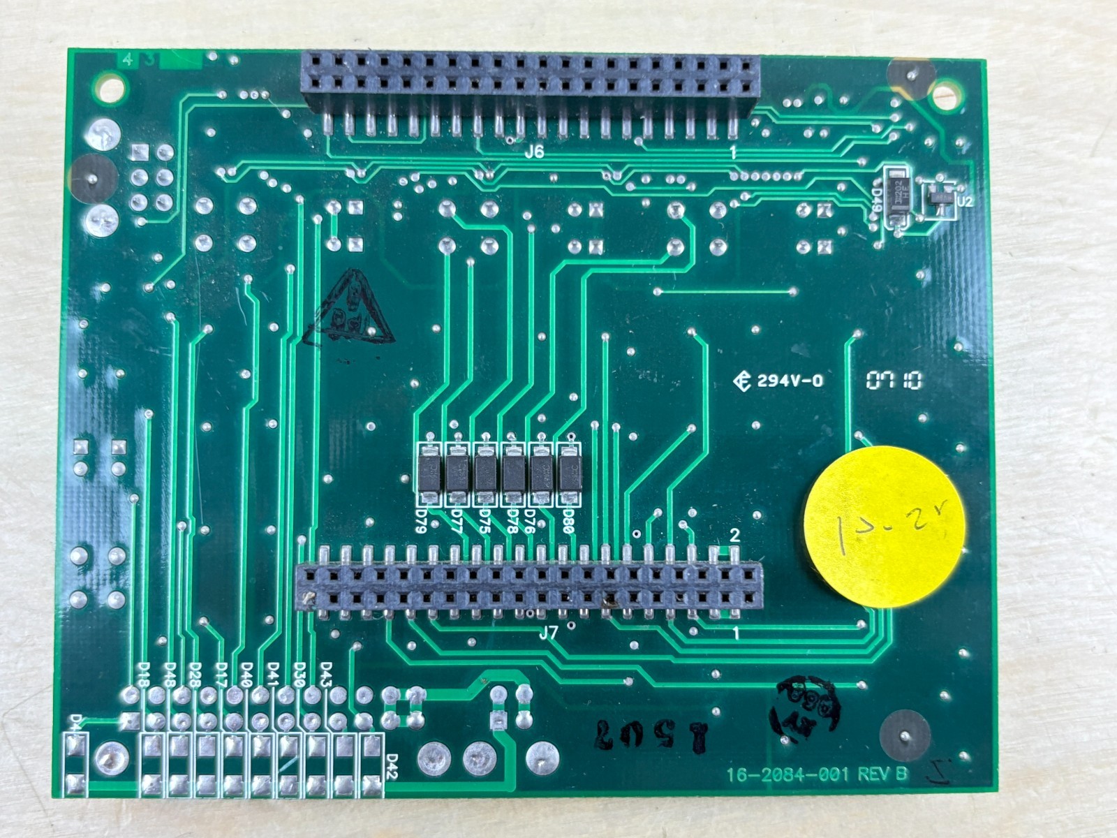 Lancer FBD 16-2085-0003 Rev B DIO Board, 16-2084-001