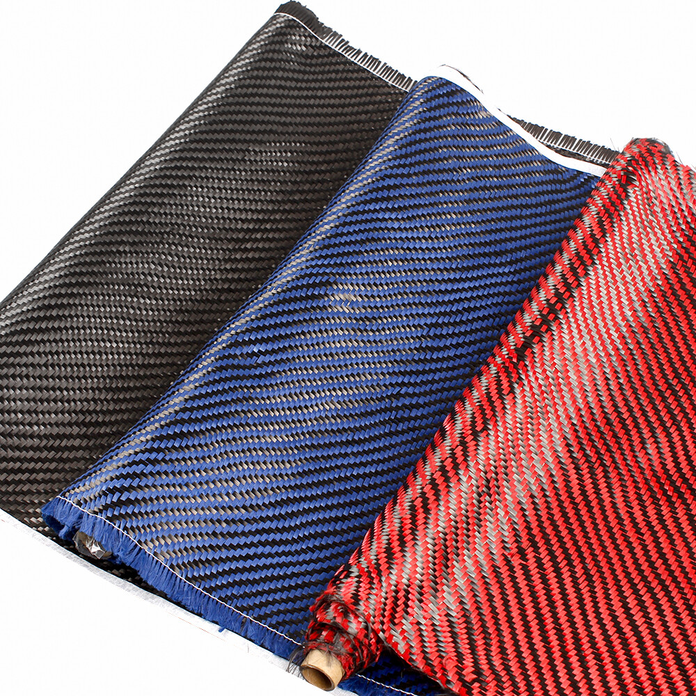12″ x 5FT Twill Weave Black Carbon Fiber Fabric Cloth (3K, 9oz, 12″ x 59″)