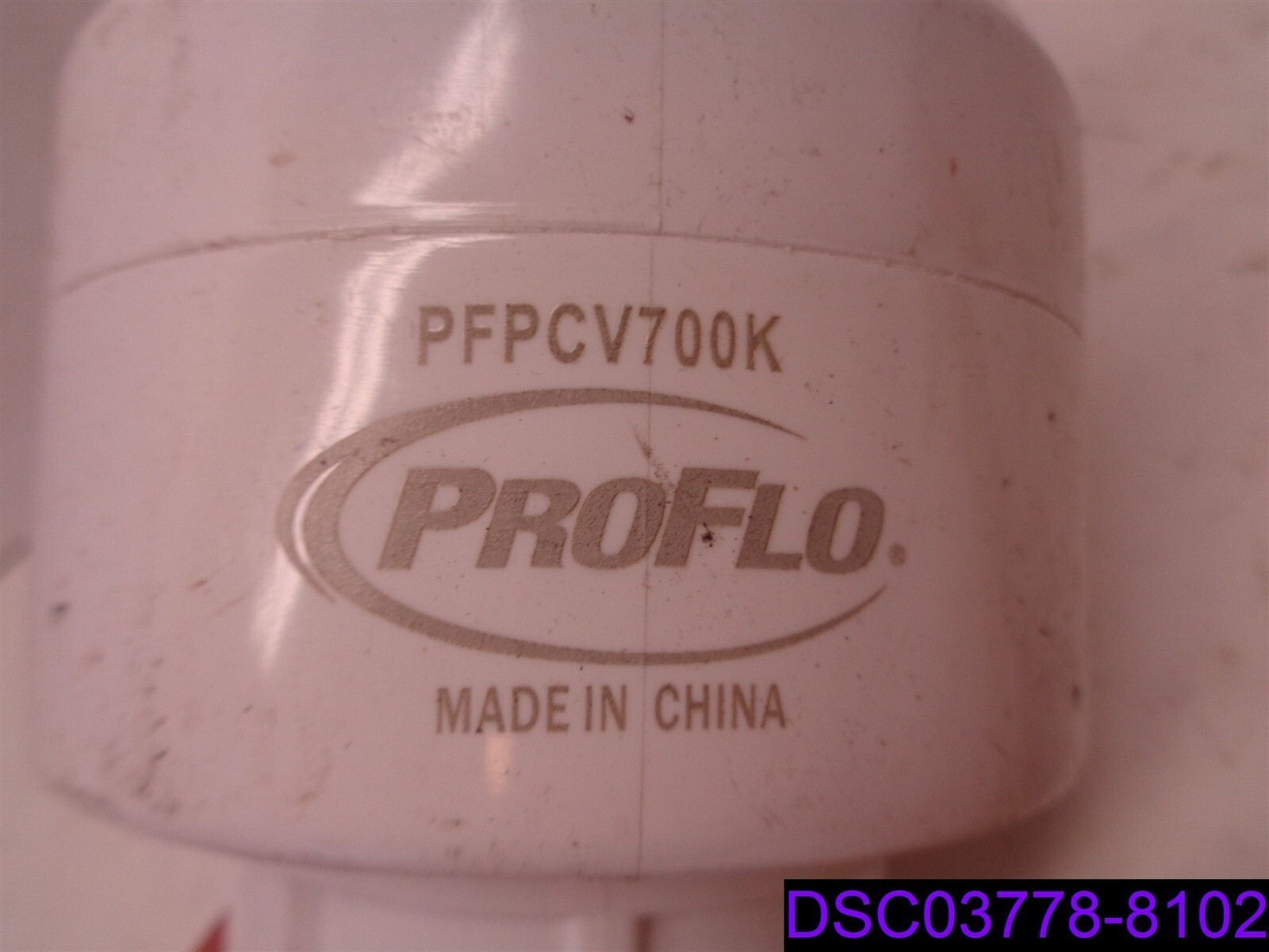 2″ PVC Swing Check Valve SXS 125 psi P/N PFPCV700K