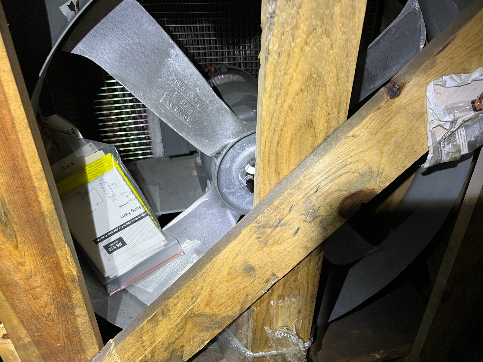 Aerovent *Panel Fan, Direct Drive* 24″ DDP* 460V * 1.5HP * 1779RPM* {4}Blade*NEW
