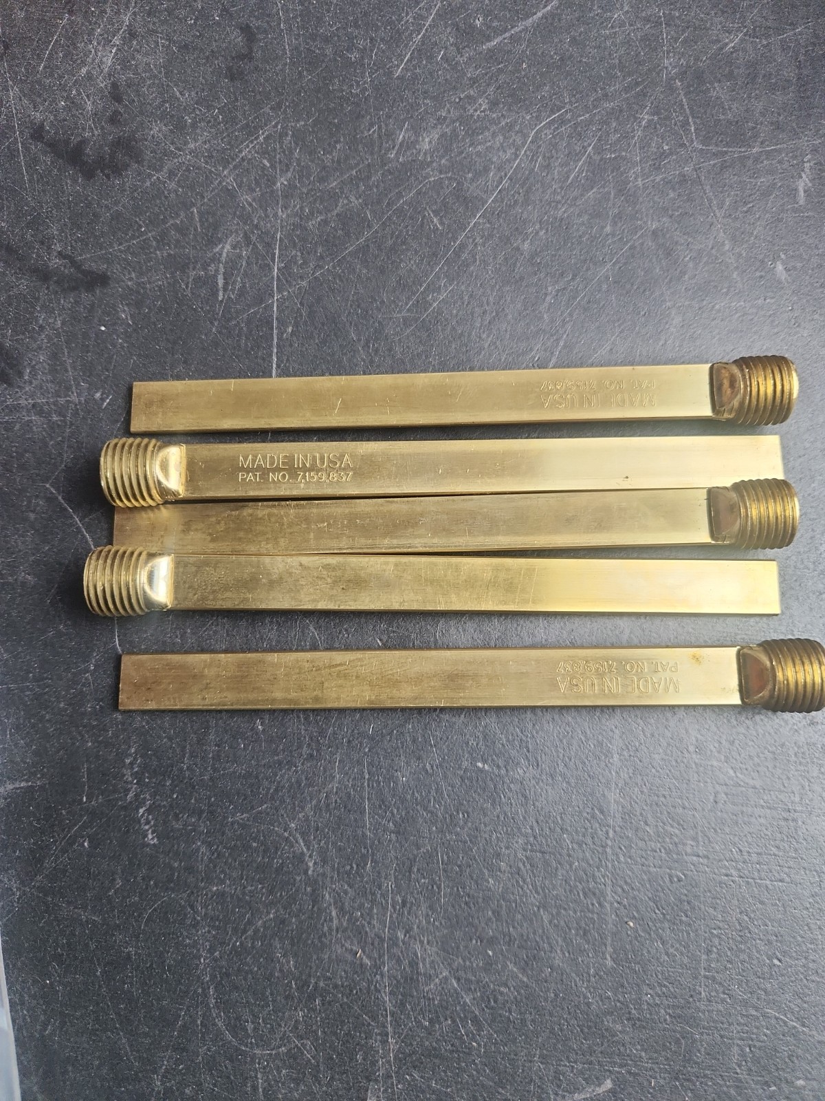 Brass Baffles Plug Part #SB14X5 BAG OF 5 MADE IN USA