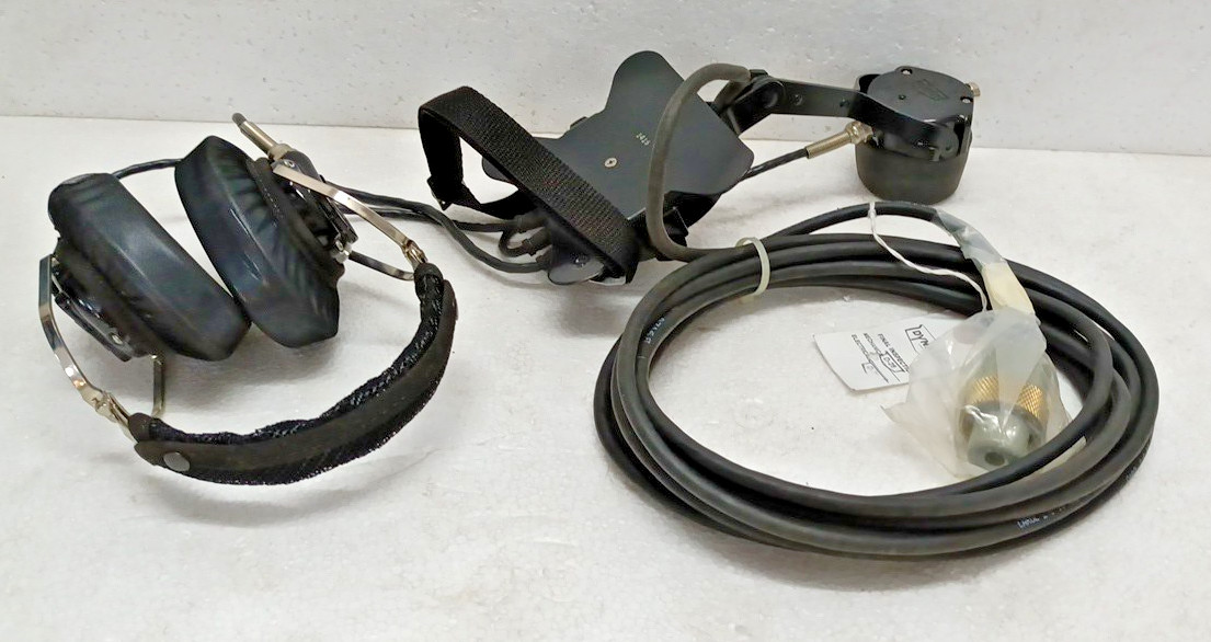 Dynalec Corp 702019-375 Type H-200/U Sound Powered Headset-Chestset