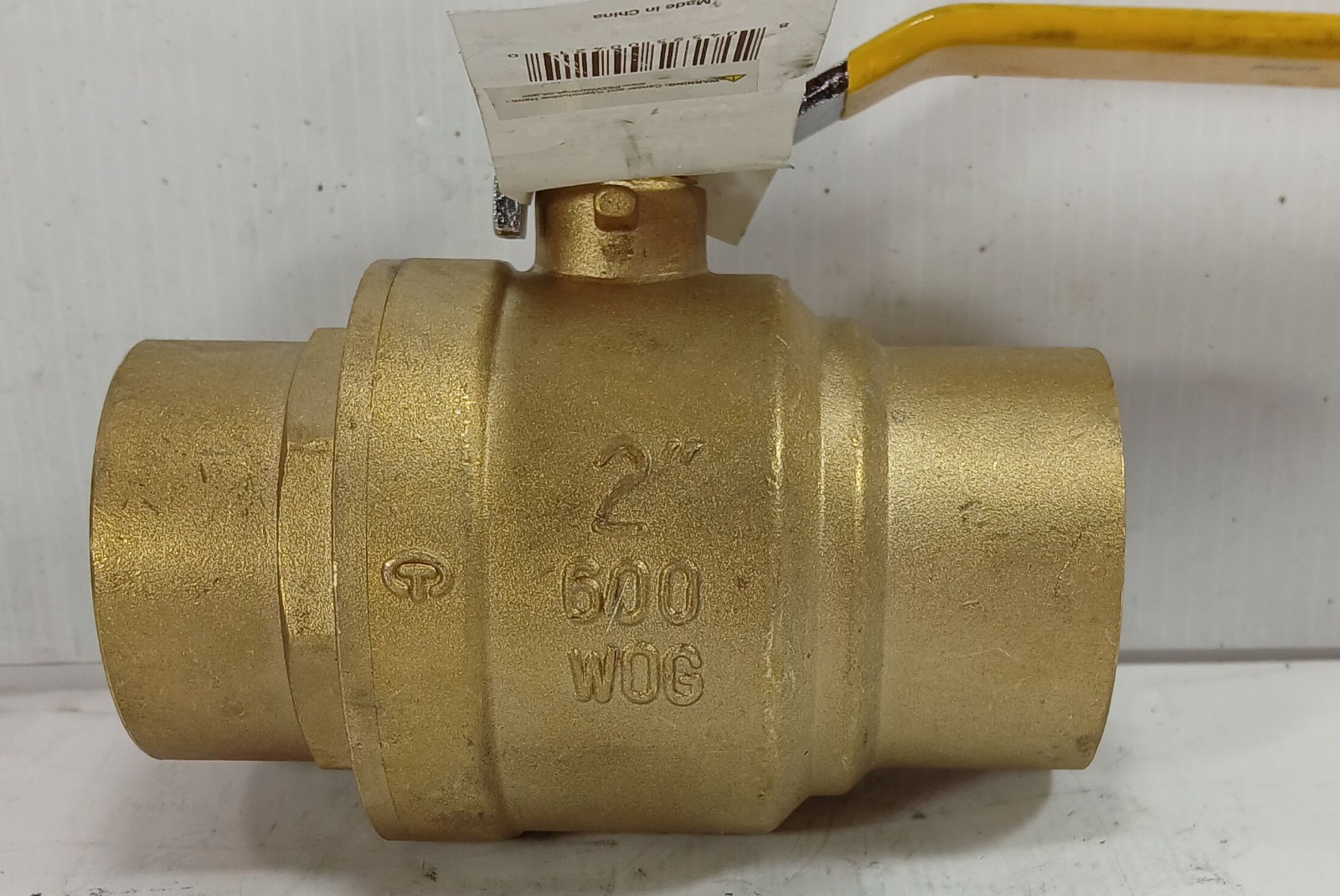 1 NEW ATLANTIC VALVES 0421 2” 600WOG FULL PORT BRASS BALL VALVE NNB *MAKE OFFER*