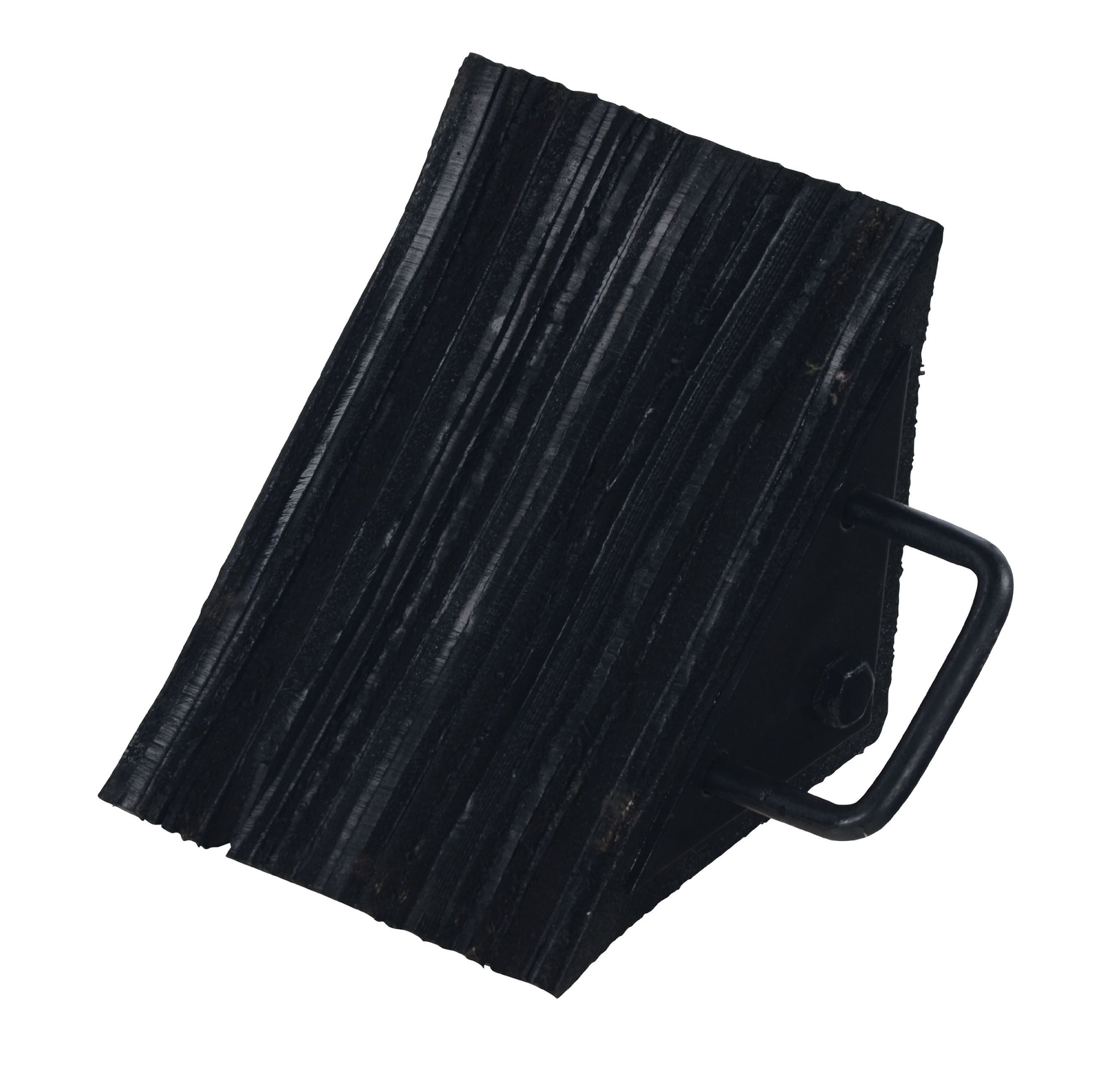 Vestil LWC-15 Laminated Rubber Wheel Chock Overall W x L x H in. 10-5/16 x 8 x 8