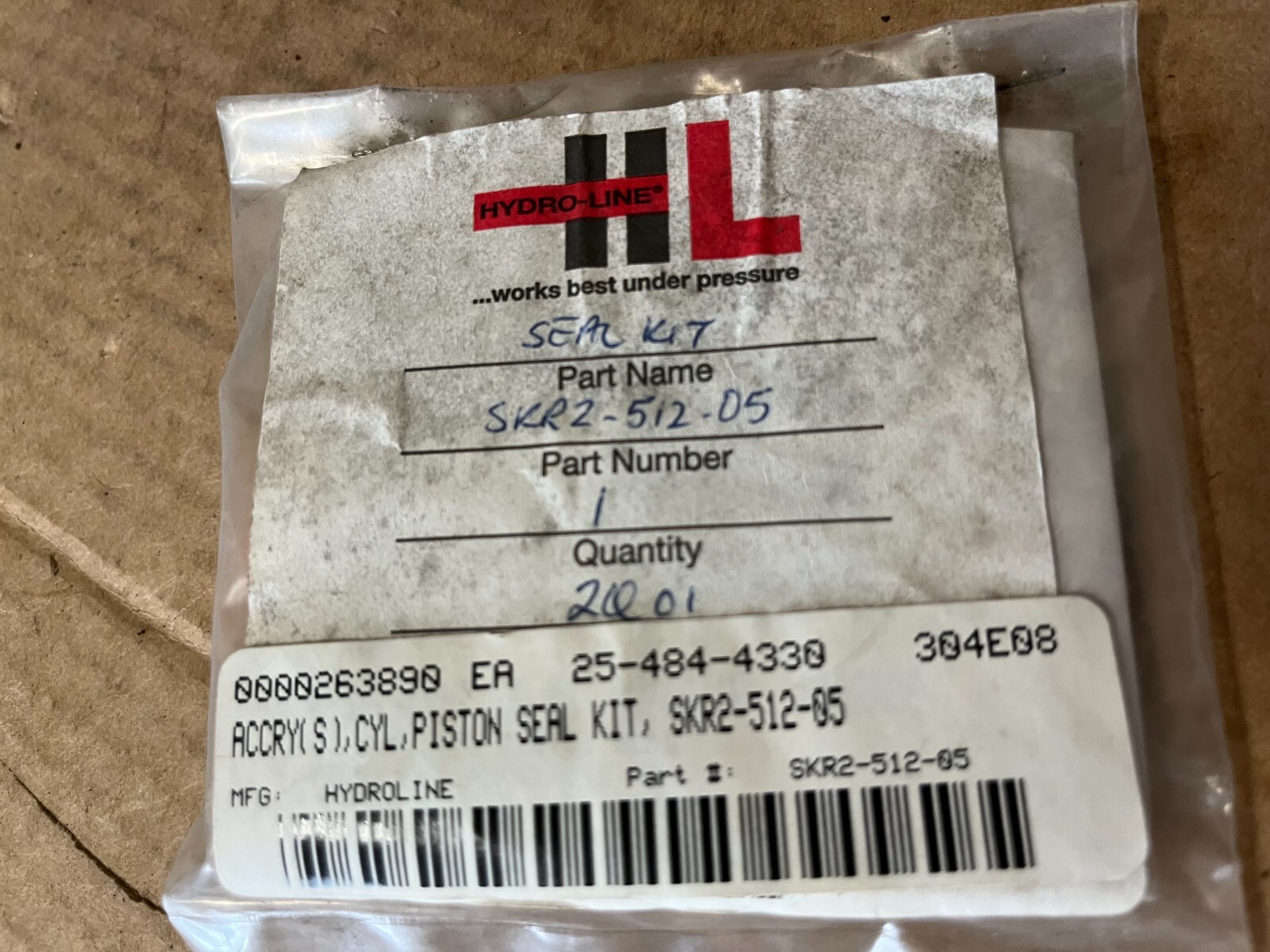 Hydro-Line, Seal Kit, SKR2-512-05