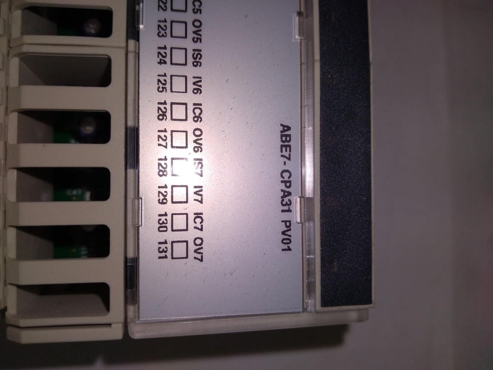 SCHNEIDER ELECTRIC MODICON ABE7-CPA31 PV01