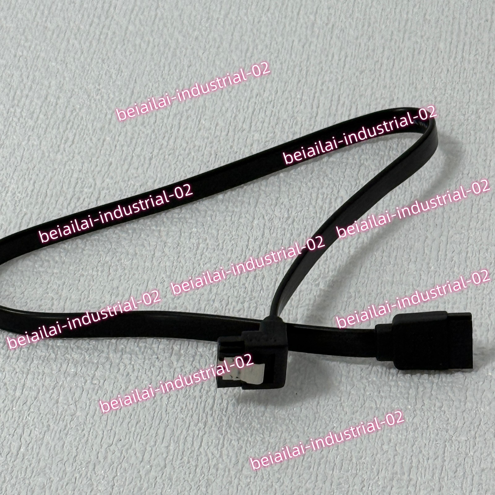 5pcs SATA 3.0 Cable SATA 3.0 6GB/s Right Angle 90 Degree SSD HDD Drive Black