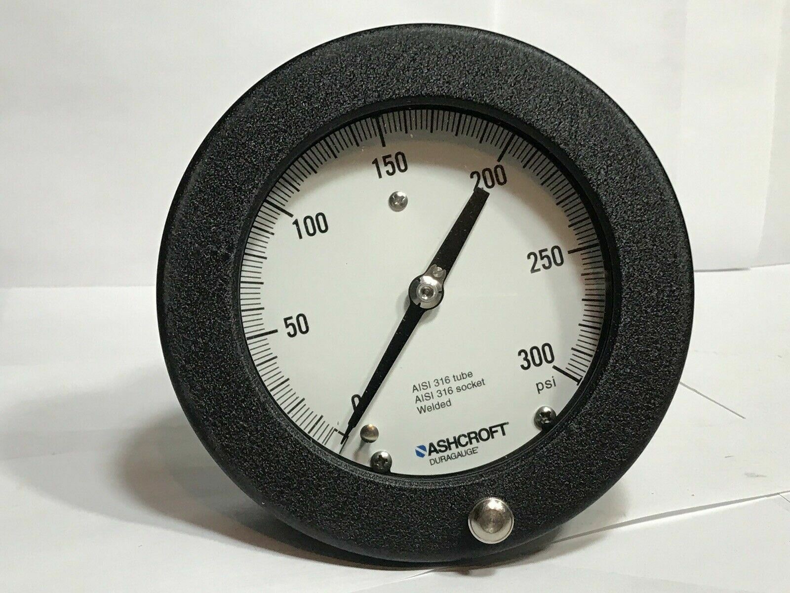 Ashcroft 45-1377-SS-04B-300 4-1/2” 300 PSI
