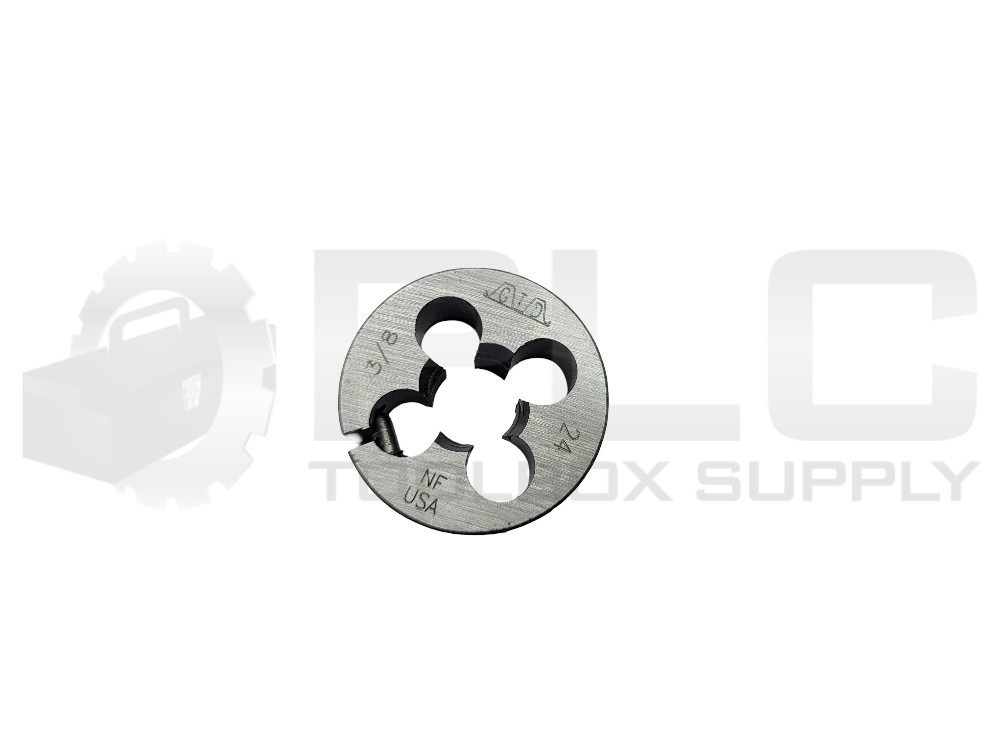 LOT OF 2 NEW GREENFIELD INDUSTRIES 23157 ADJUSTABLE DIE 3/8″ 24 NF 1″ OD *READ*