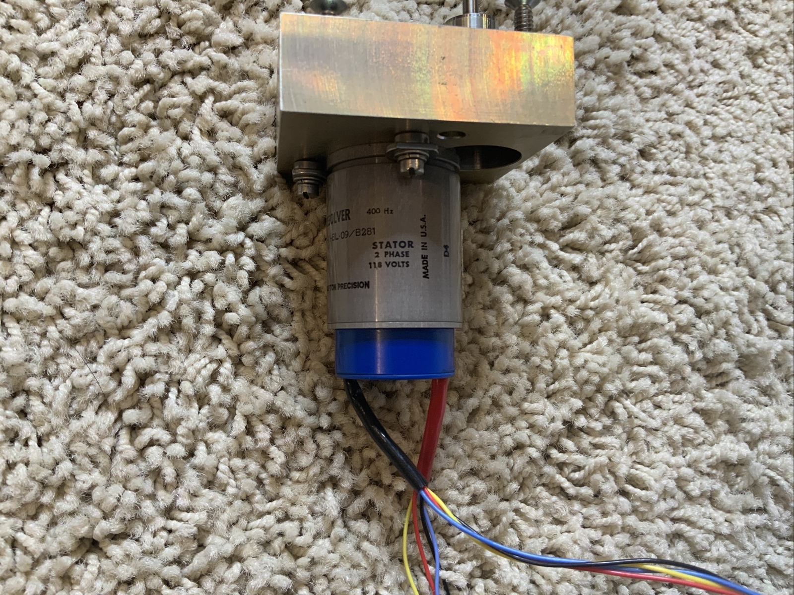 CLIFTON TZH-1 1-BL-09/B281 TZH11BL09/B281 2 PHASE 115V RESOLVER w/ Knob Control